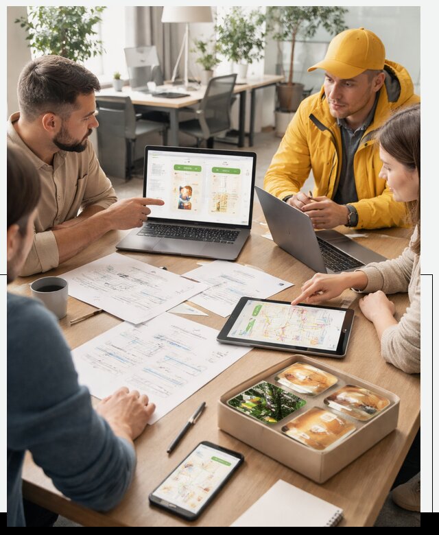 Разработка агрегатора доставки еды в Нижнем Тагиле от 15614 р., АвикейНжн